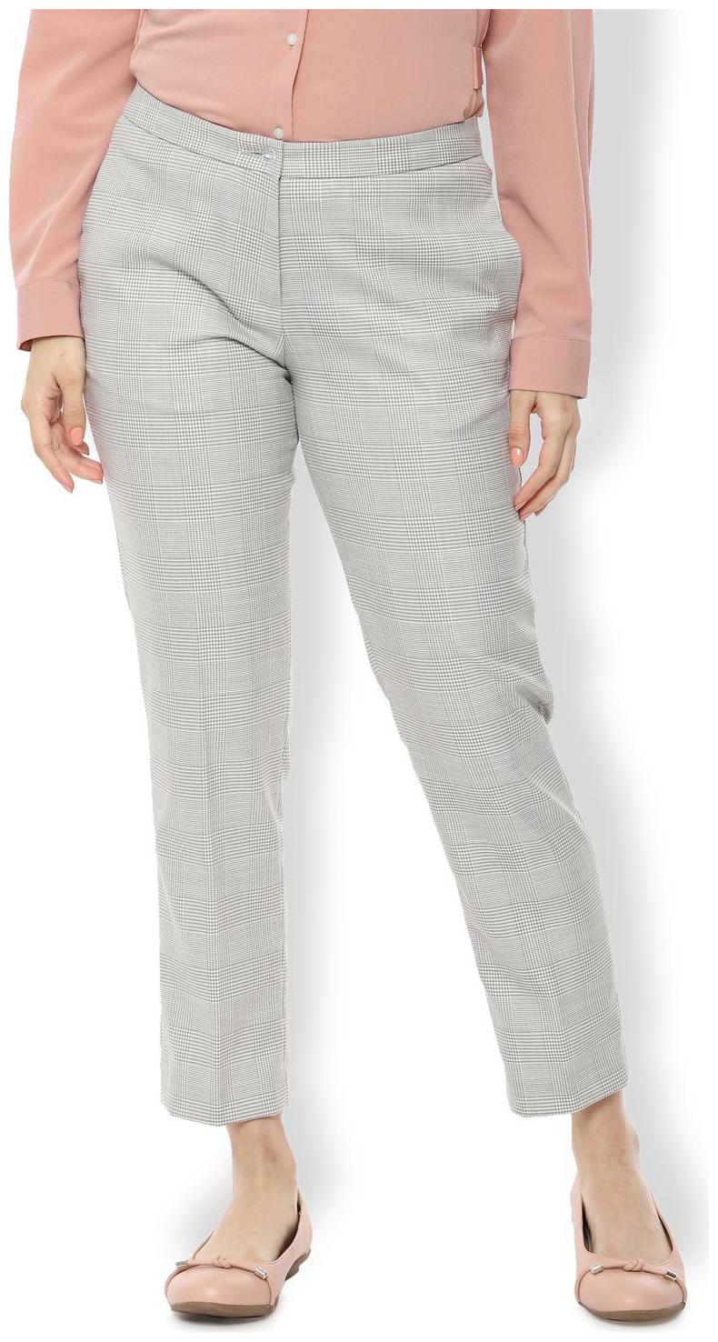

Van Heusen Women Grey Regular fit Regular trousers