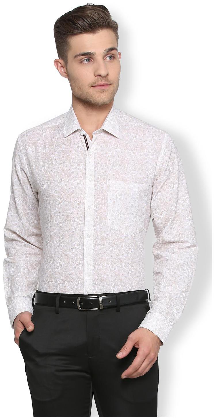 

Van Heusen Men Regular fit Formal Shirt - White