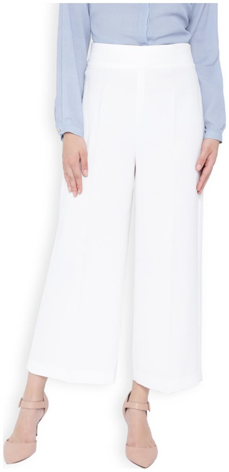 

Van Heusen Women White Straight fit Bootcut pants