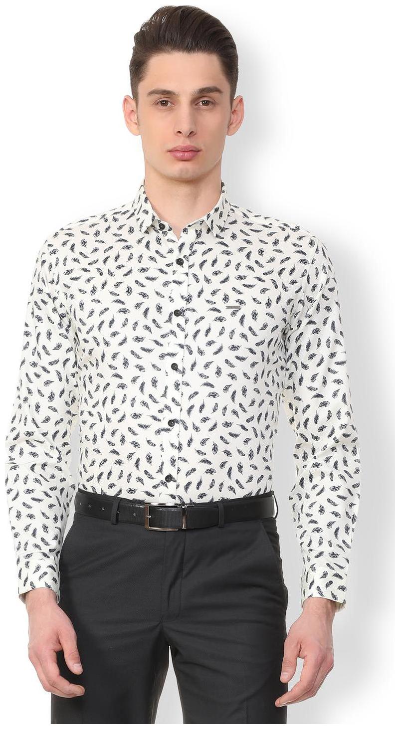 

Van Heusen Men Slim fit Formal Shirt - White