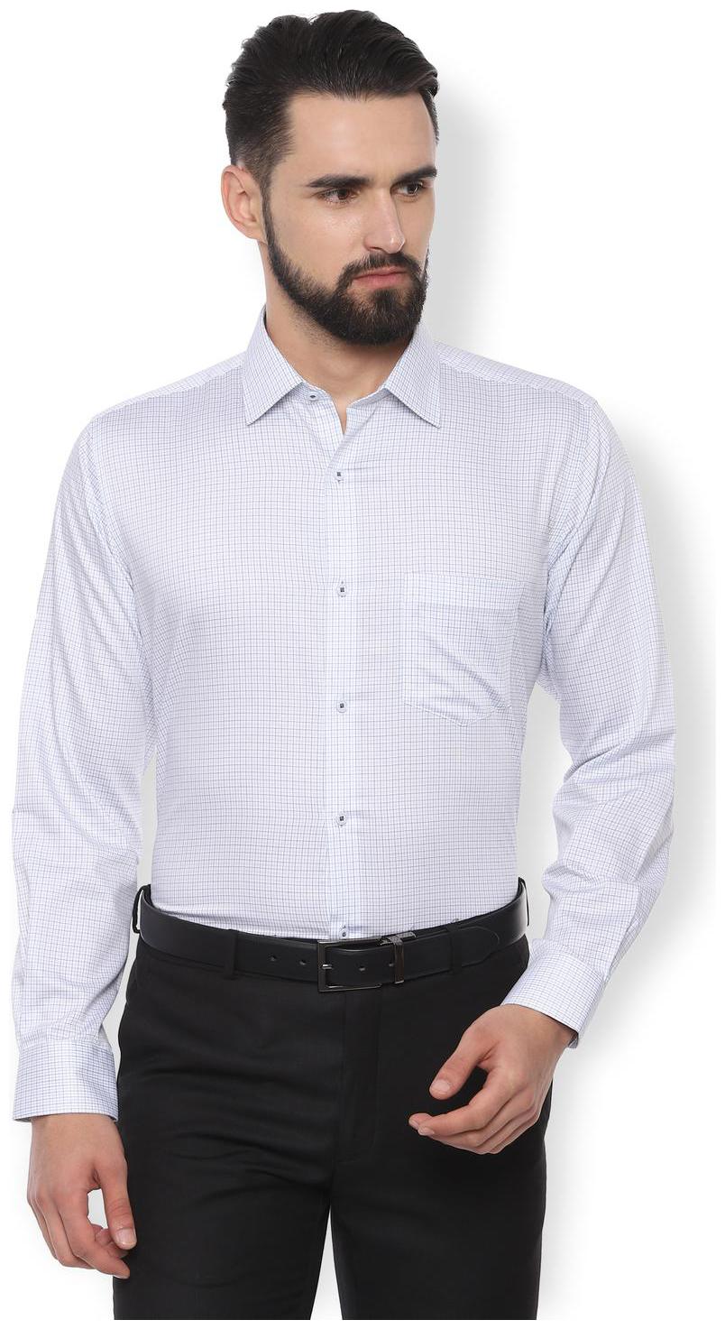 

Van Heusen Men Regular fit Formal Shirt - Blue