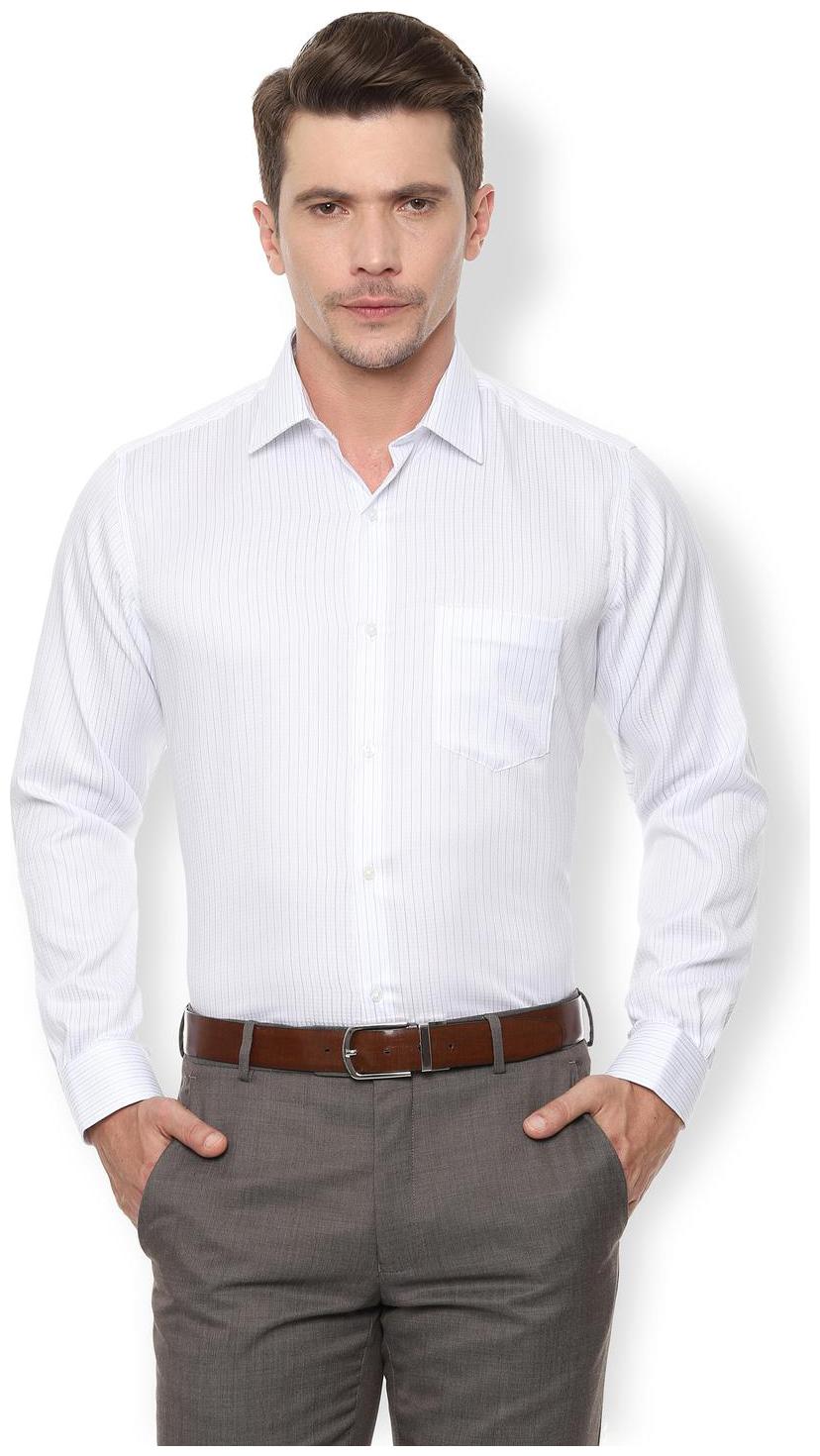 

Van Heusen Men Regular fit Formal Shirt - White