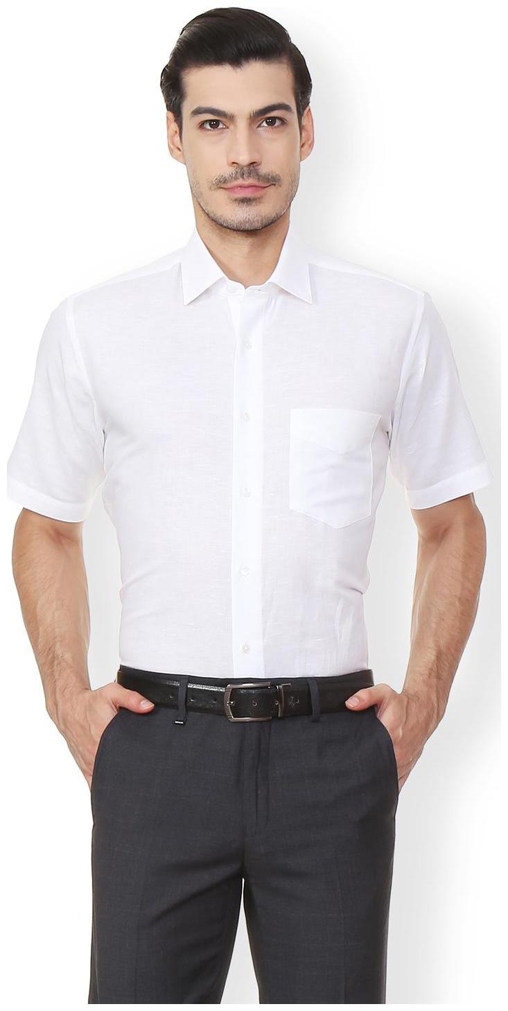 

Van Heusen Men Regular fit Formal Shirt - White