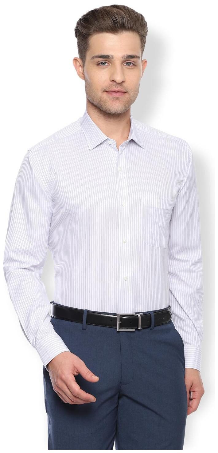 

Van Heusen Men Regular fit Formal Shirt - White