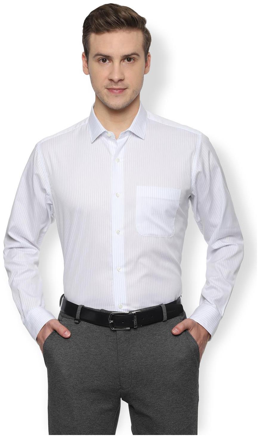 

Van Heusen Men Regular fit Formal Shirt - White