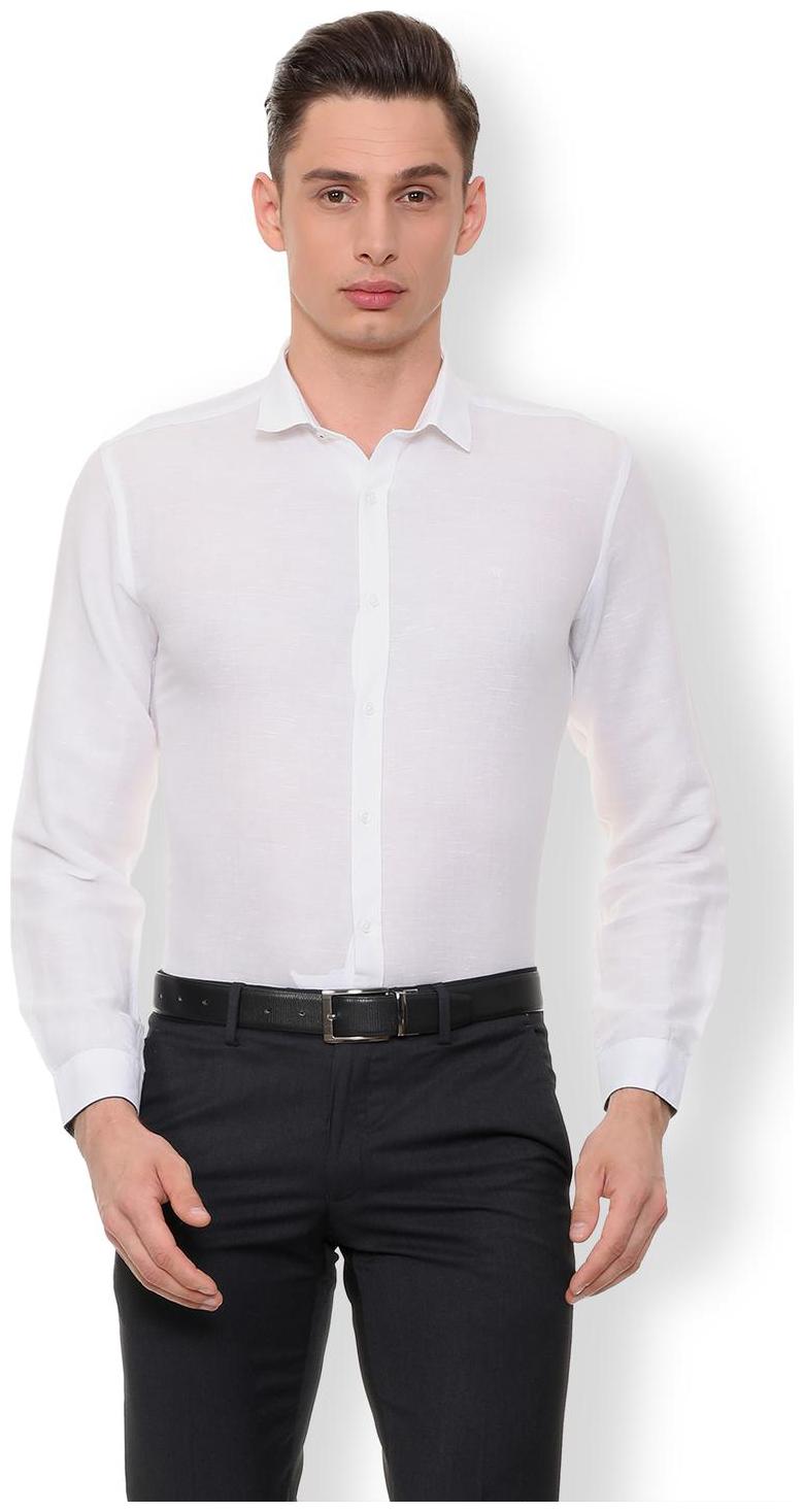 

Van Heusen Men Slim fit Formal Shirt - White