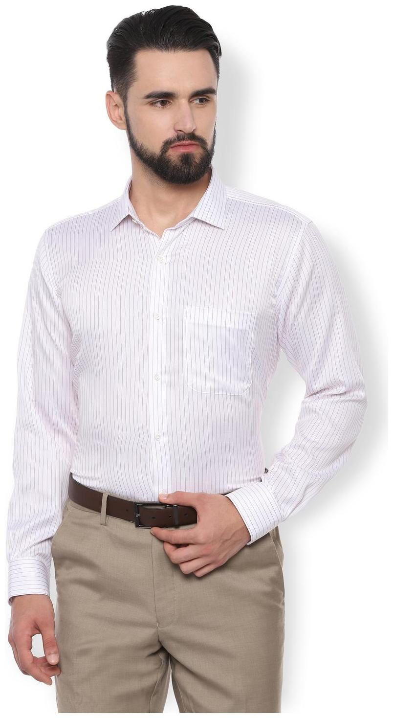 

Van Heusen Men Regular fit Formal Shirt - White