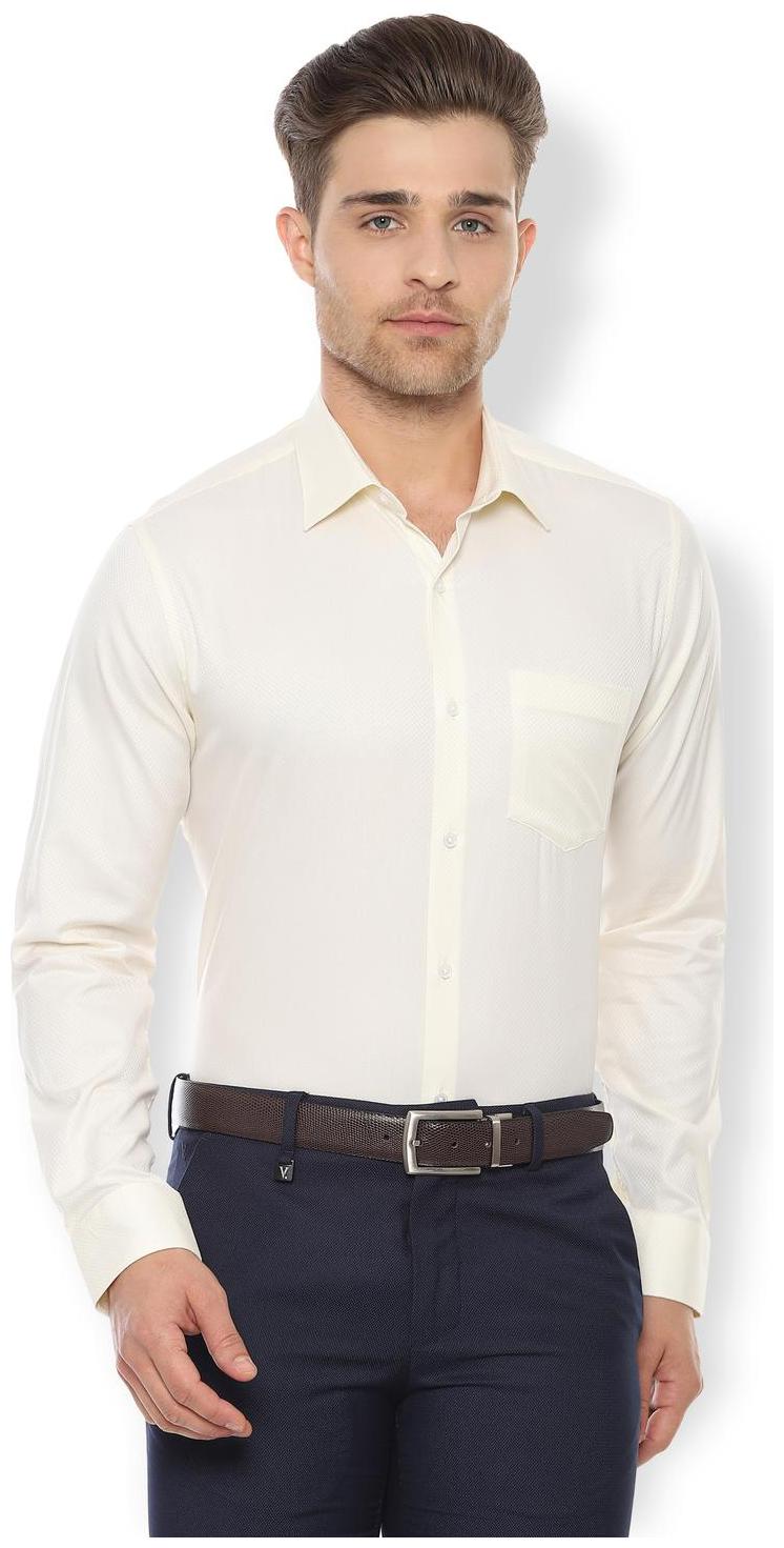 

Van Heusen Men Slim fit Formal Shirt - Yellow