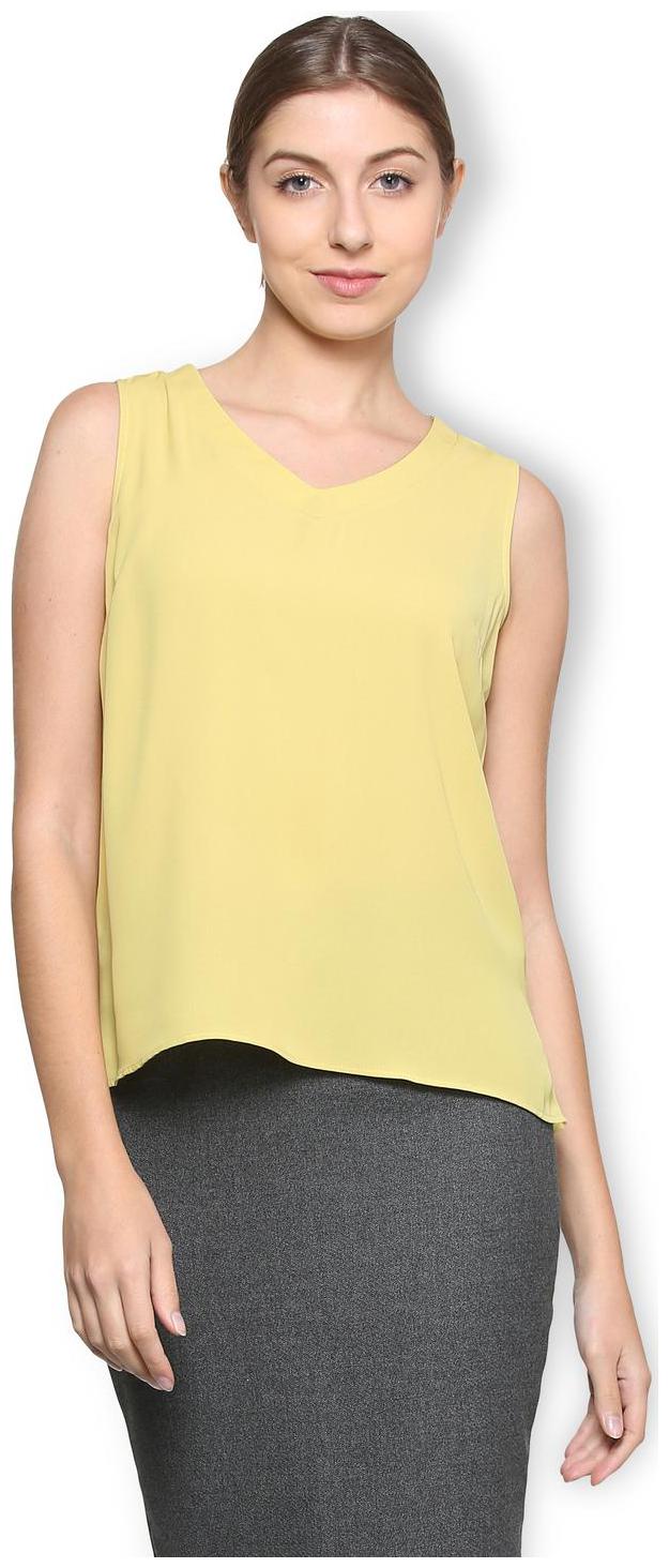 

Van Heusen Yellow Top