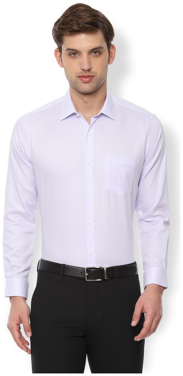 

Van Heusen Men Regular fit Formal Shirt - Purple