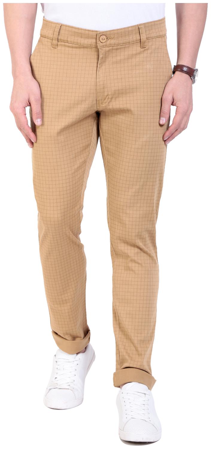 

vandnam slim fit beige chinos