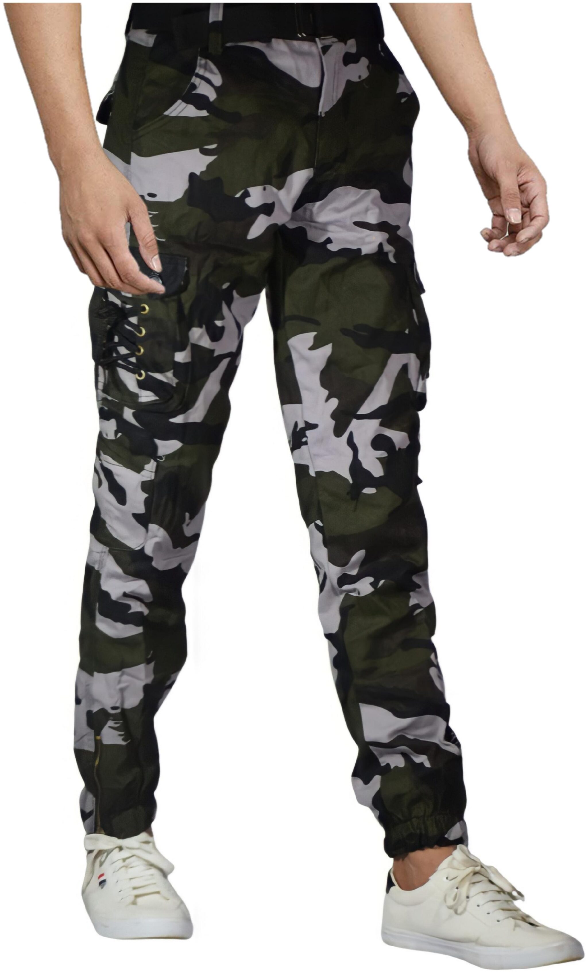 

Vantar Men Multi Camouflage Regular fit Travel friendly Cargos
