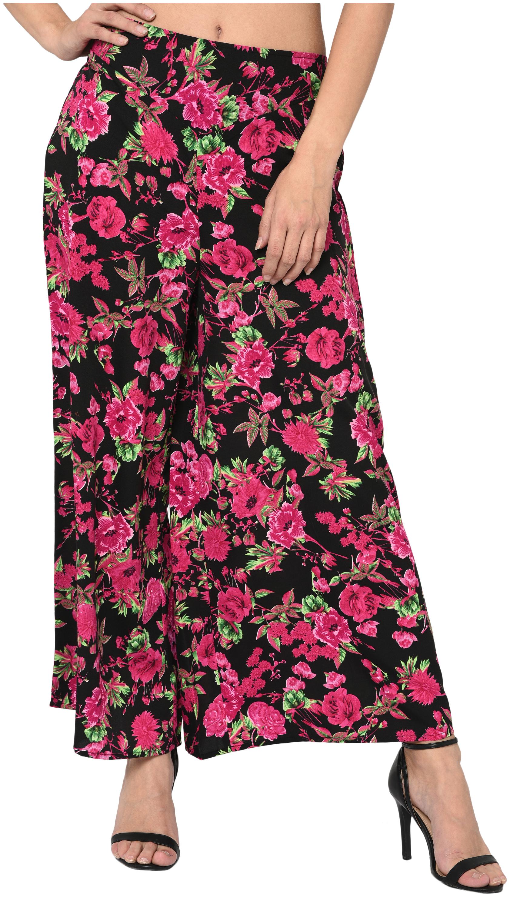 

VASHIST Multi Printed Flared Palazzo