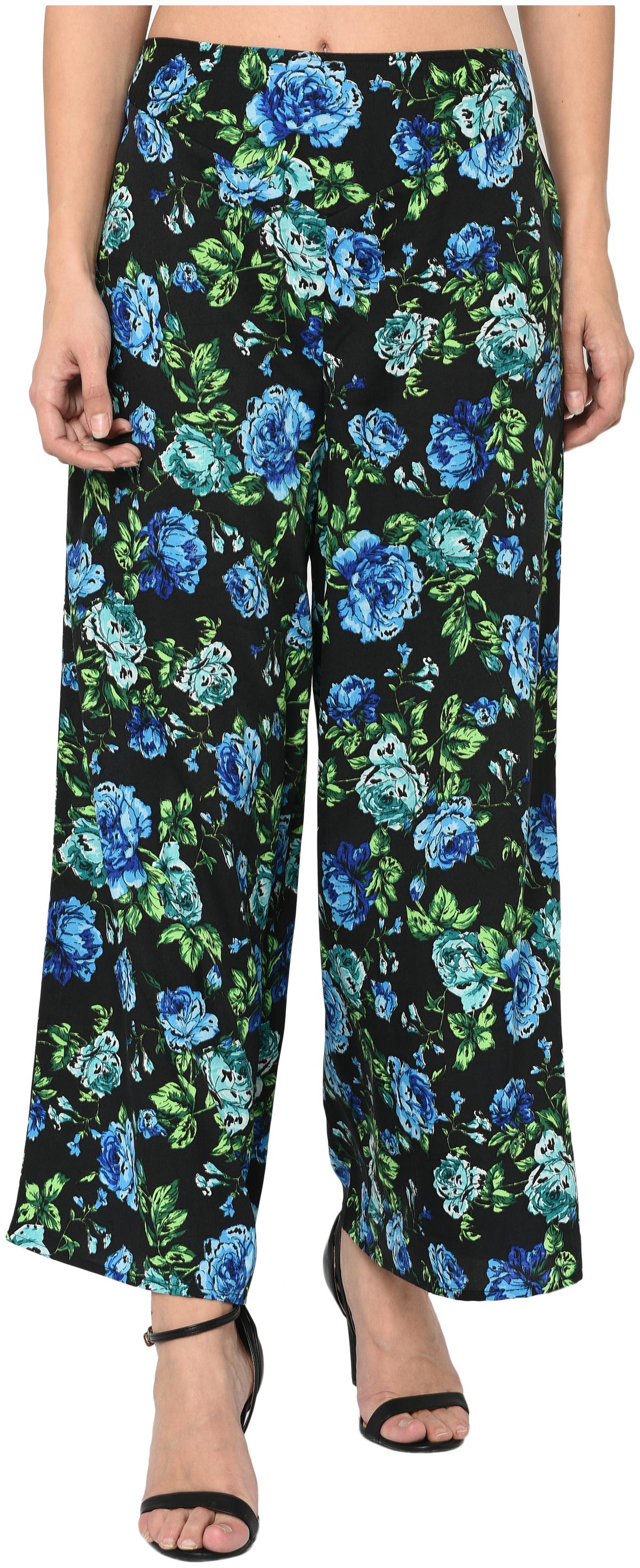 

VASHIST Multi Printed Flared Palazzo