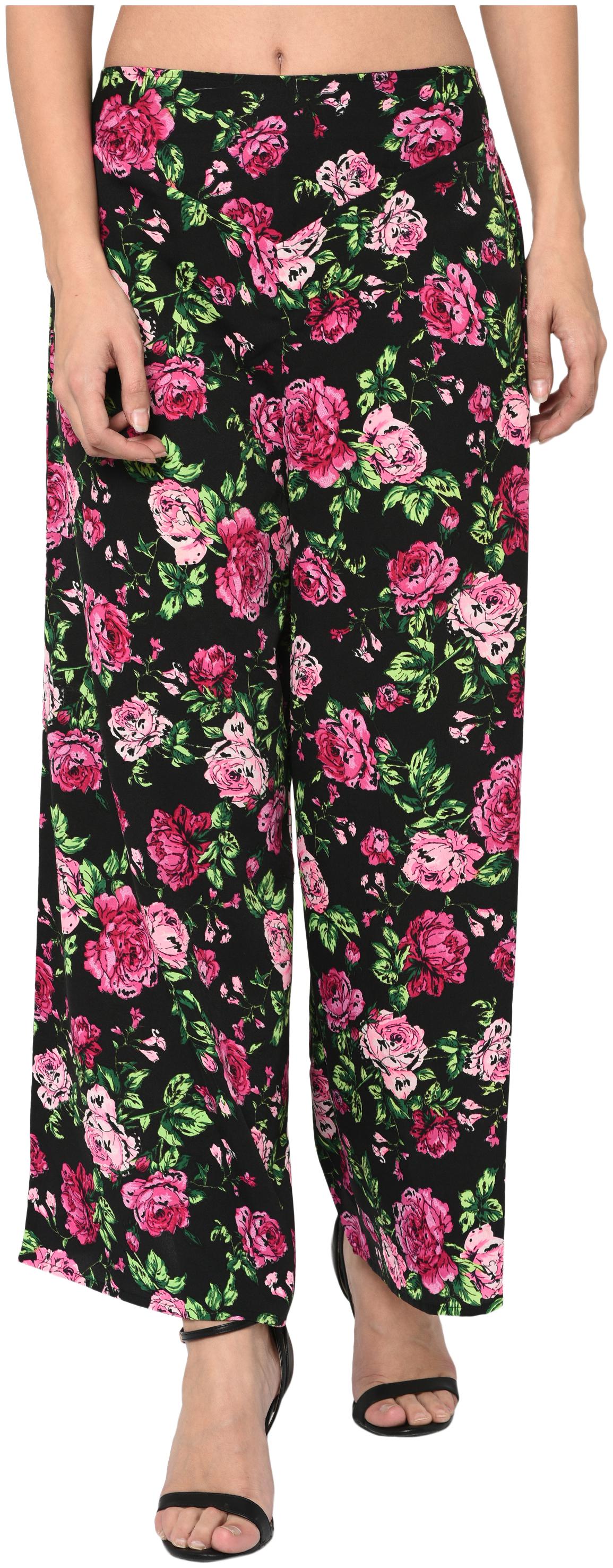 

VASHIST Multi Printed Flared Palazzo