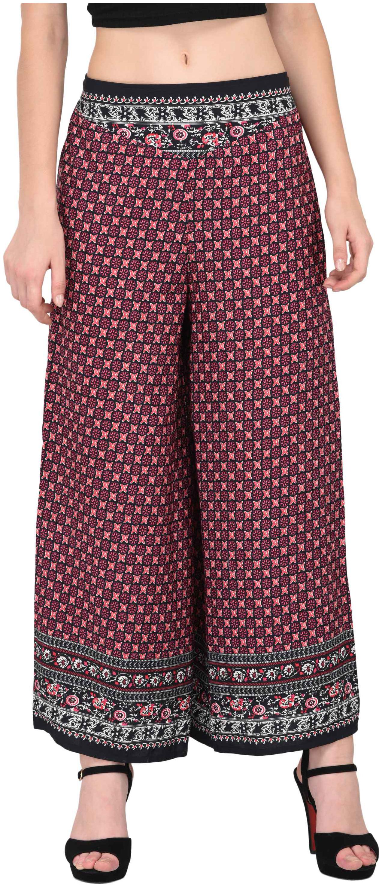 

VASHIST Multi Printed Flared Palazzo