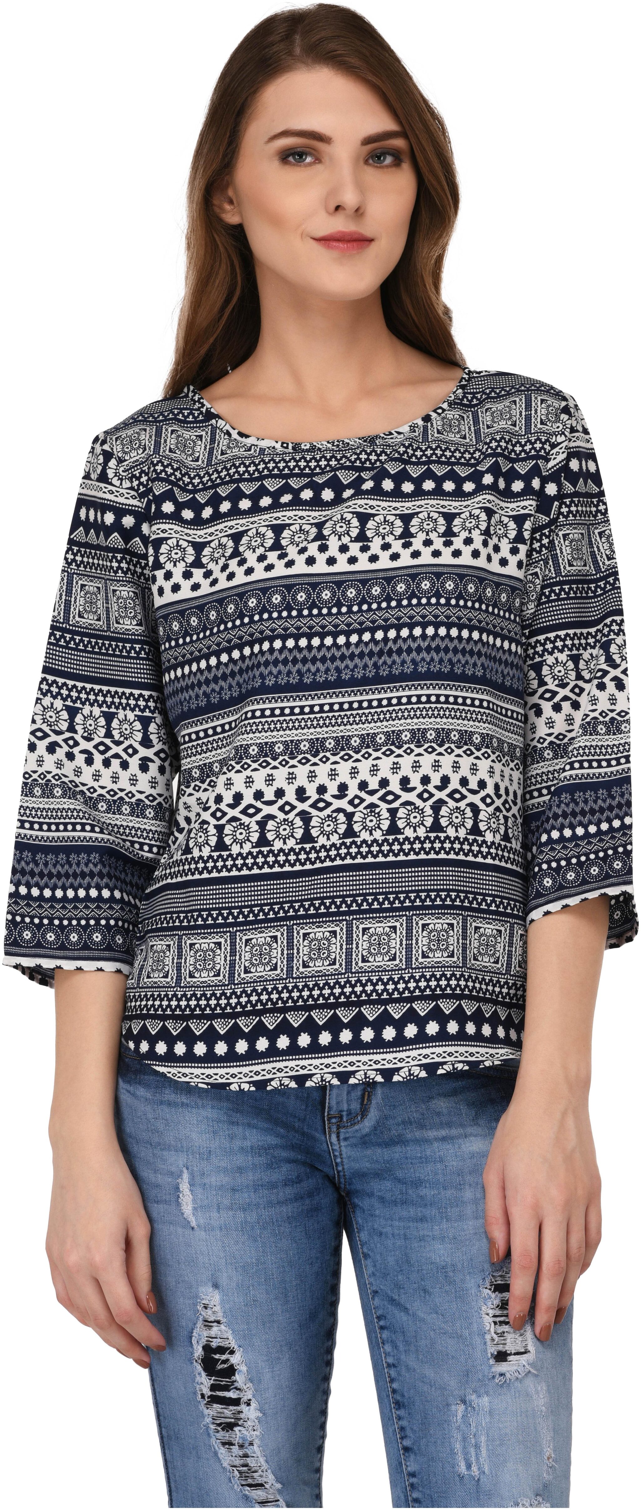 

VASHIST Women Solid A-line top - Multi