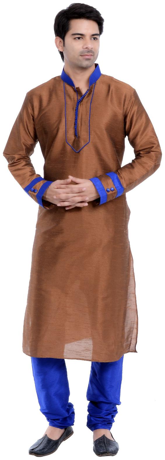 

Vastramay Men s Linen Cotton Kurta and Pyjama Set