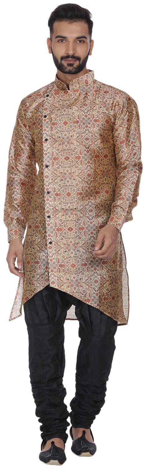 

Veera Paridhaan Men Silk Kurta Pyjama Beige color