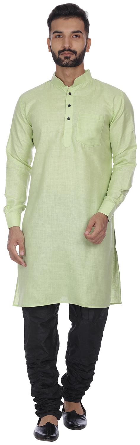

Veera Paridhaan Men Green Regular Fit Kurta