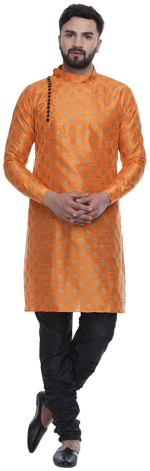 

Veera Paridhaan Men Orange Regular Fit Kurta