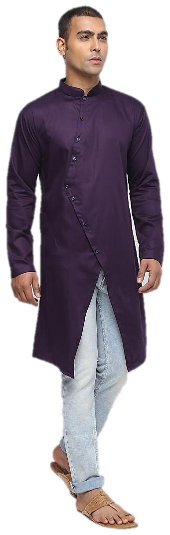 

Veera Paridhaan Men Purple Regular Fit Kurta