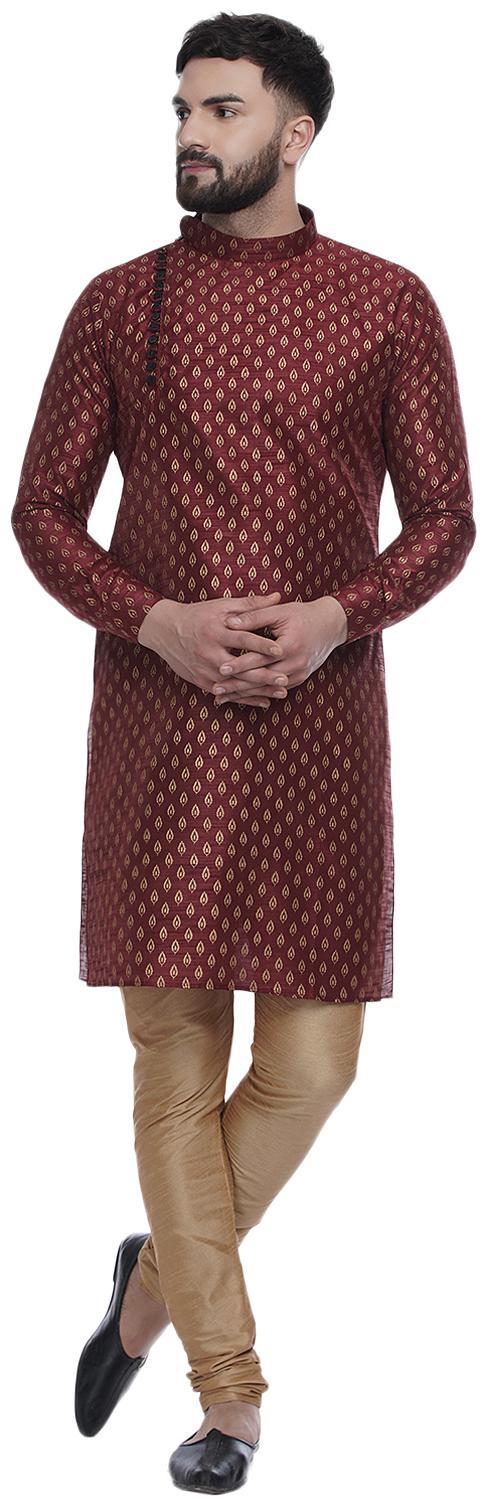 

Veera Paridhaan Men Maroon Regular Fit Kurta