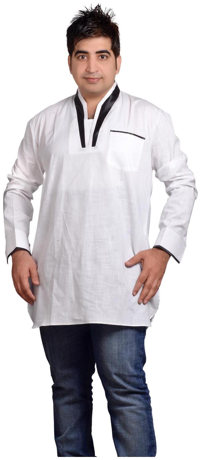 

Veera Paridhaan Men White Regular Fit Kurta