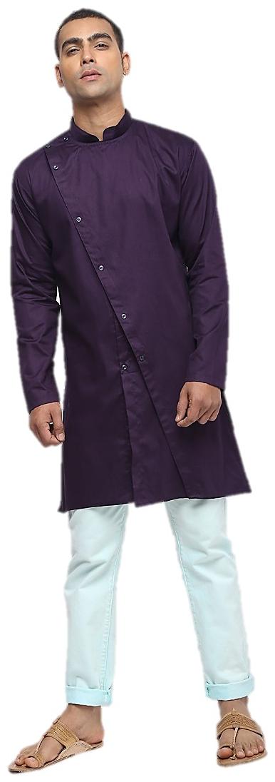 

Veera Paridhaan Men Purple Regular Fit Kurta