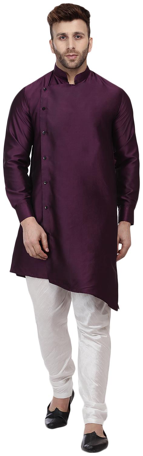 

Veera Paridhaan Men Purple Regular Fit Kurta