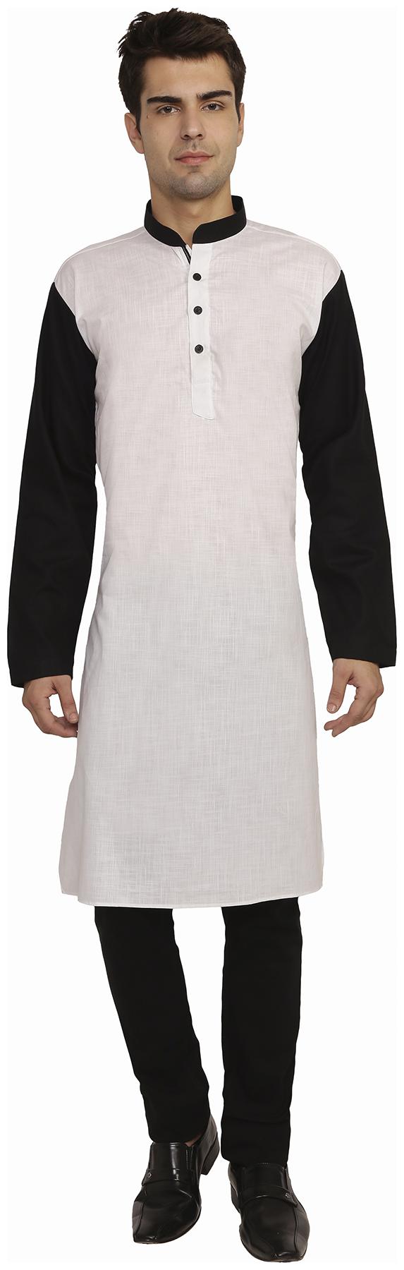 

Veera Paridhaan Men White Regular Fit Kurta