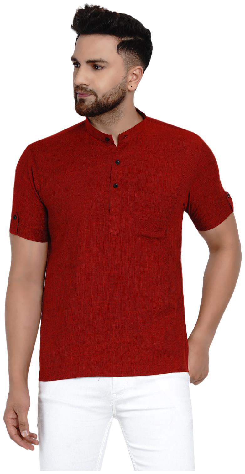 

Veera Paridhaan Men Maroon Regular Fit Kurta