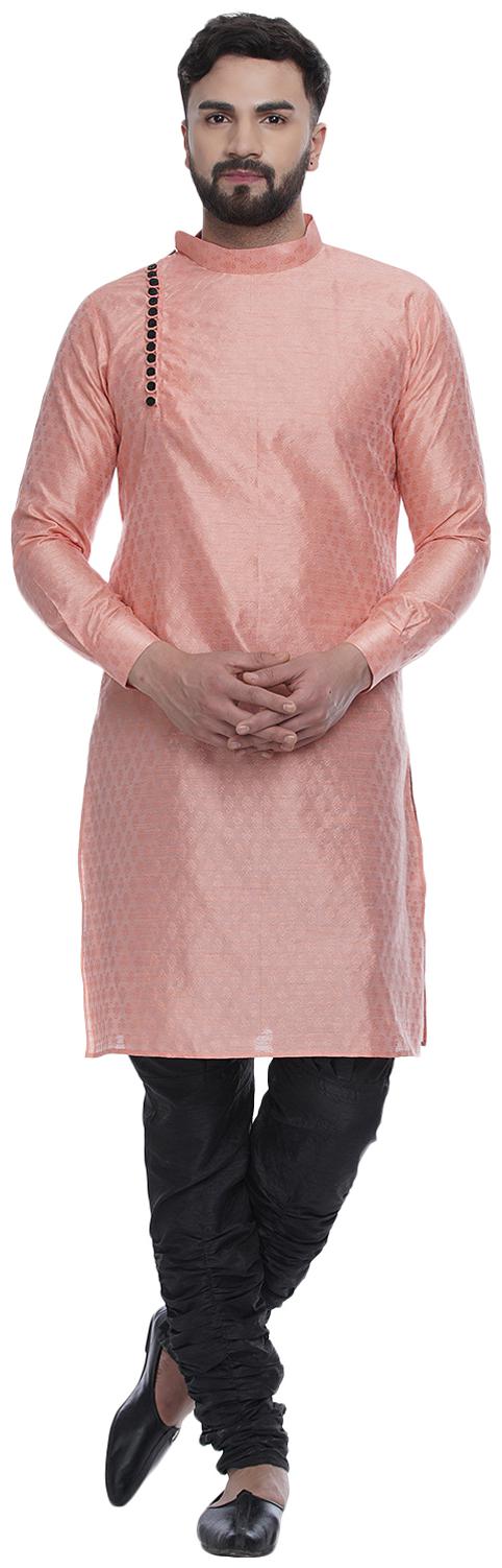 

Veera Paridhaan Men Pink Regular Fit Kurta