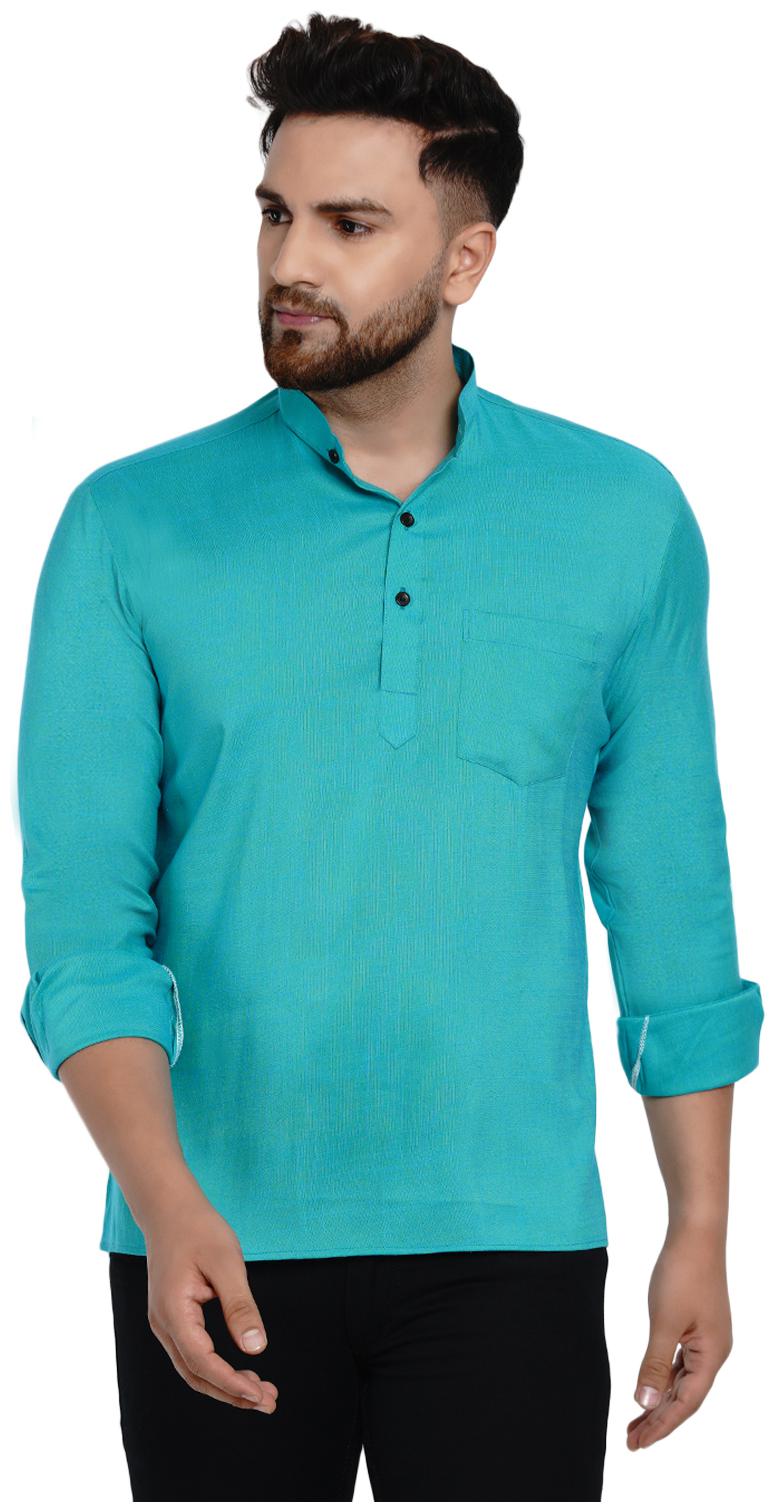 

Veera Paridhaan Men Blue Regular Fit Kurta