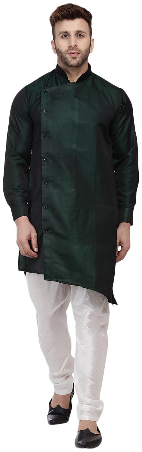 

Veera Paridhaan Men Green Regular Fit Kurta