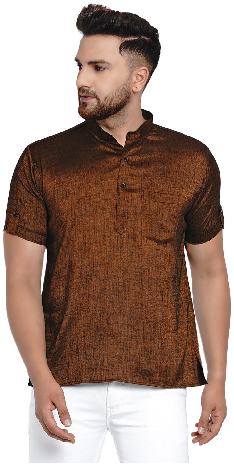 

Veera Paridhaan Men Brown Regular Fit Kurta