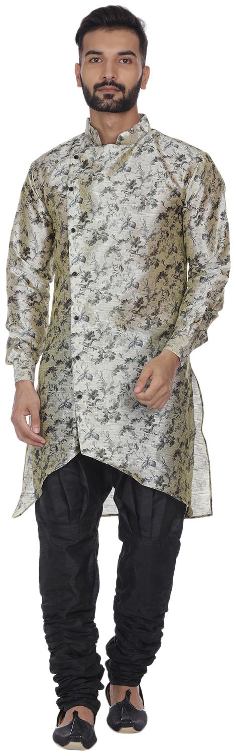 

Veera Paridhaan Men Silk Kurta Pyjama Beige color
