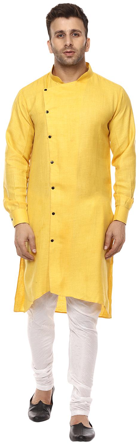 

Veera Paridhaan Men Yellow Regular Fit Kurta