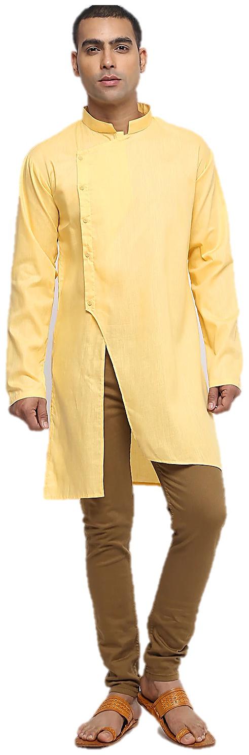 

Veera Paridhaan Men Yellow Regular Fit Kurta