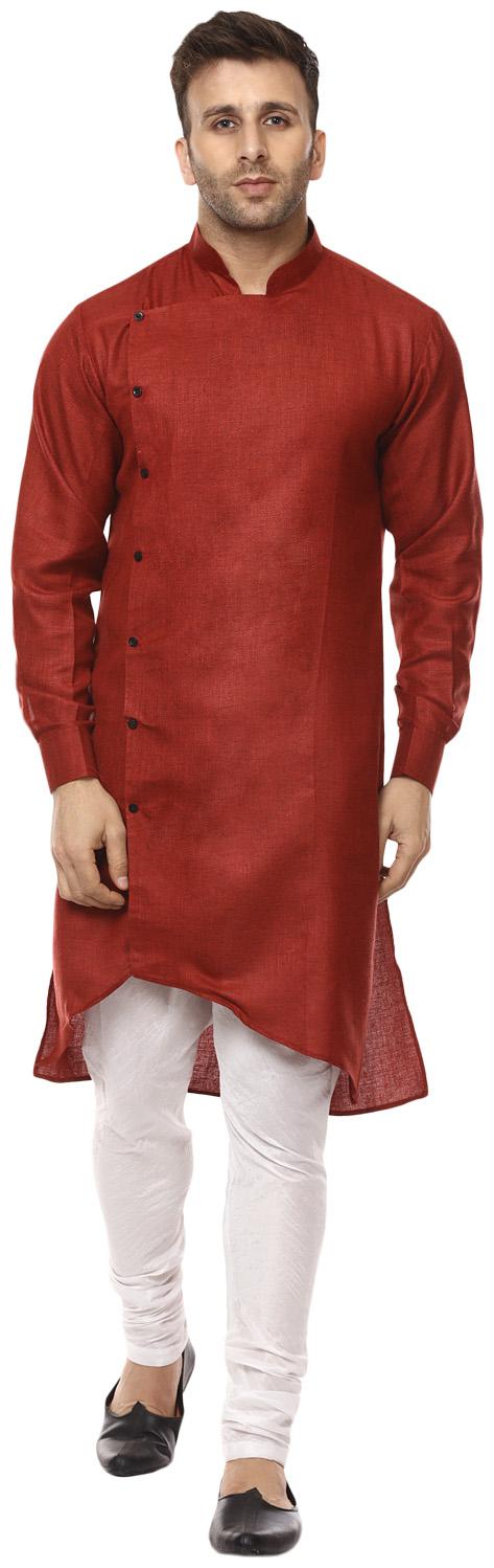 

Veera Paridhaan Men Maroon Regular Fit Kurta