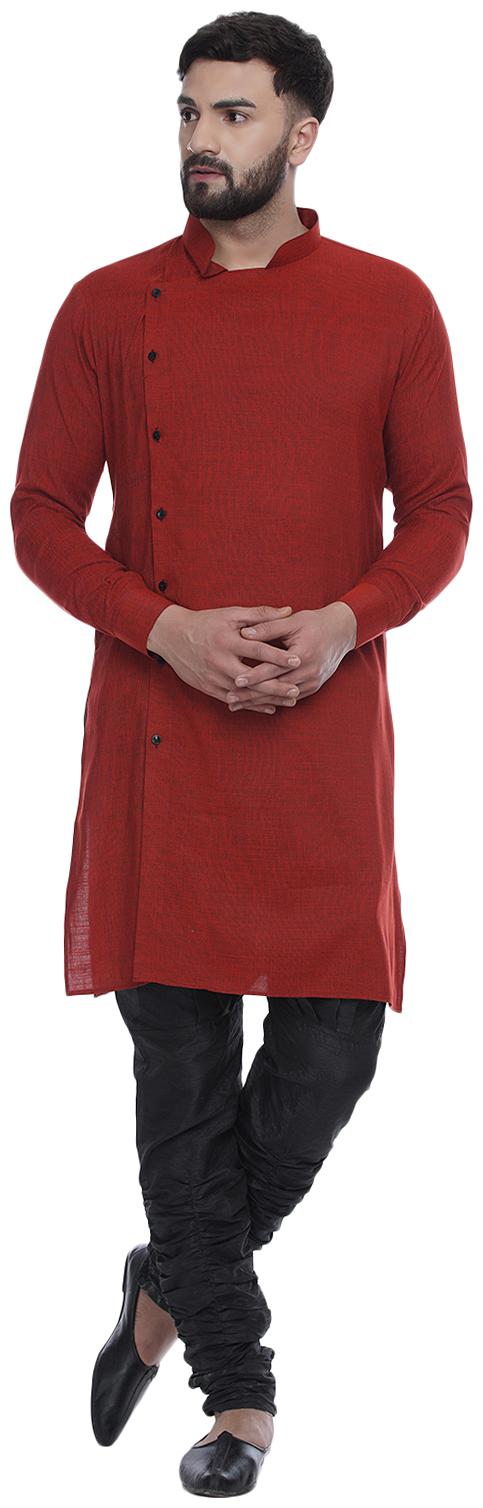 

Veera Paridhaan Men Red Regular Fit Kurta