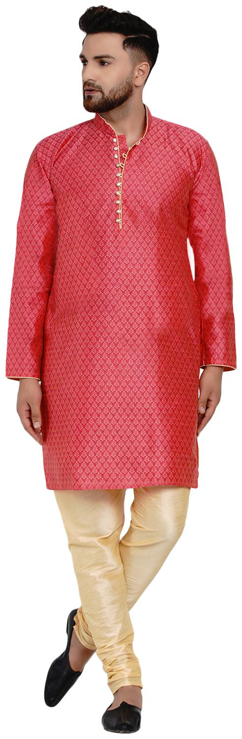 

Veera Paridhaan Pink Printed Kurta and Pyjamas