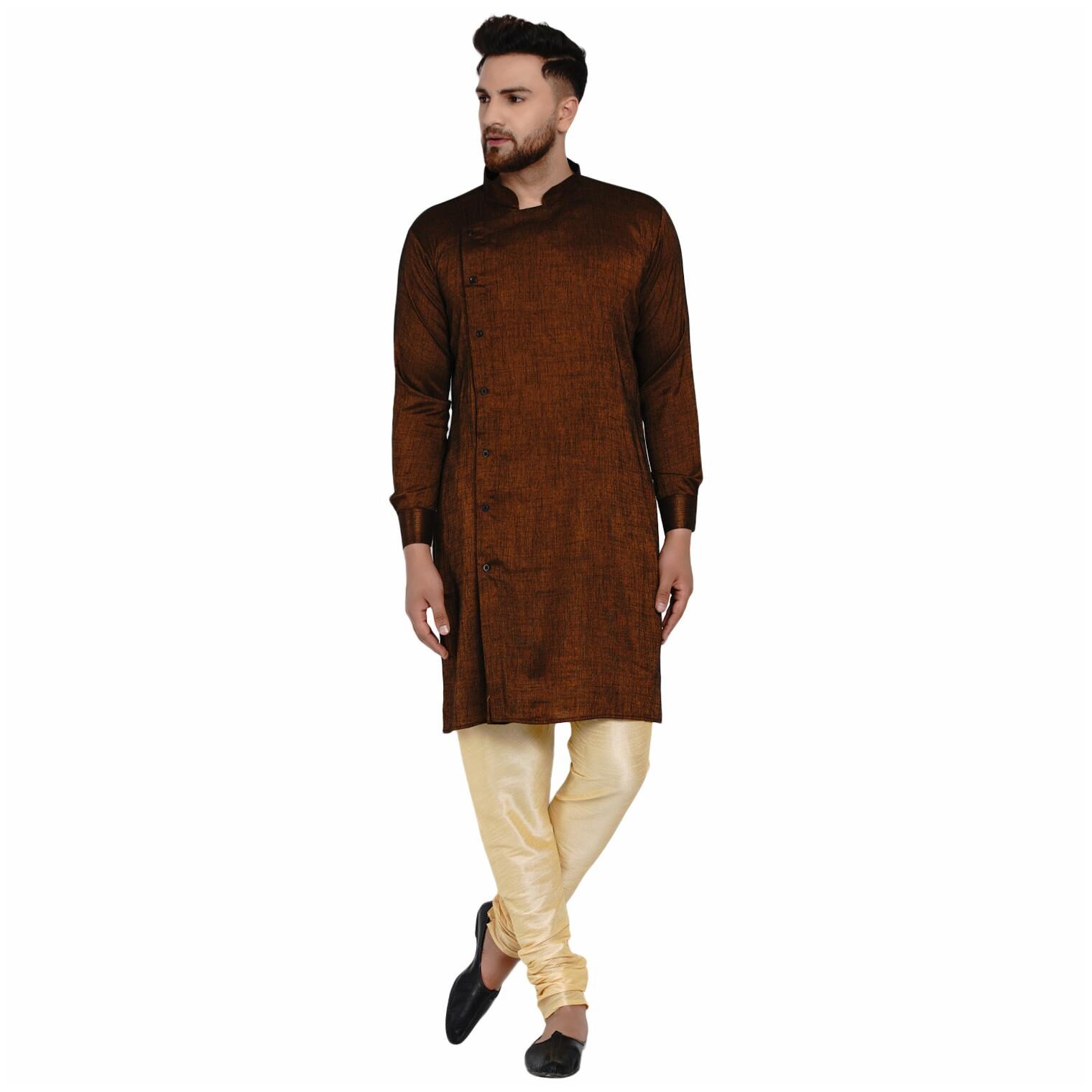 

Veera Paridhaan Men Brown Regular Fit Kurta