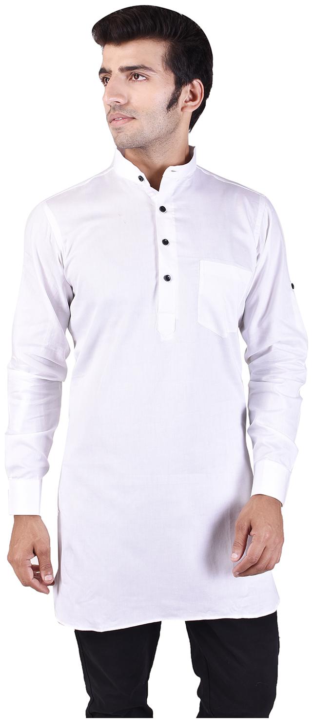 

Veera Paridhaan Men White Regular Fit Kurta