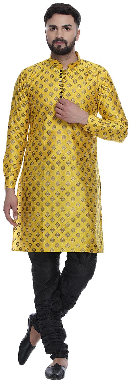 

Veera Paridhaan Men Yellow Regular Fit Kurta