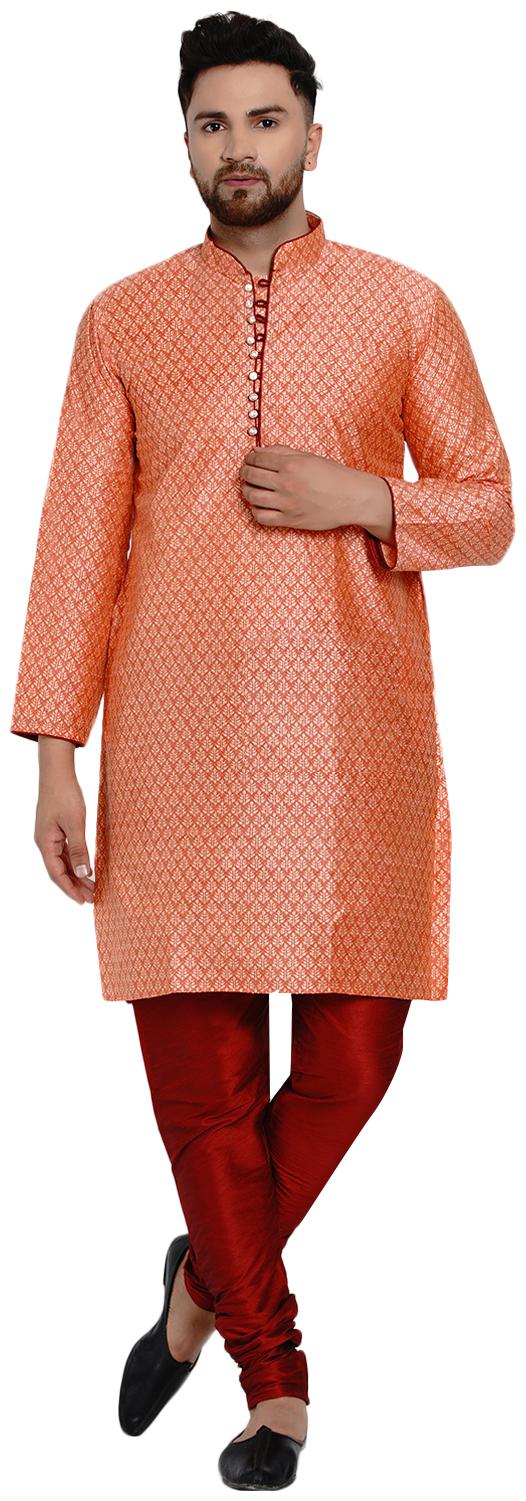 

Veera Paridhaan Pink Printed Kurta and Pyjamas