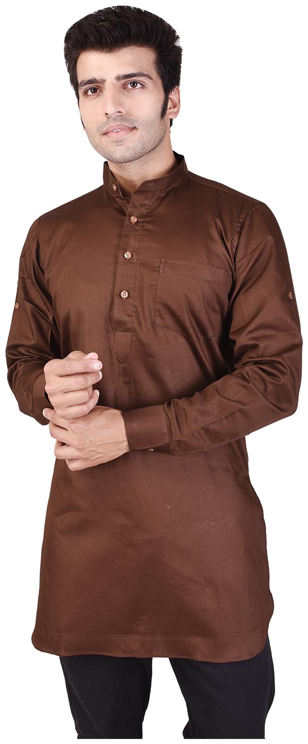 

Veera Paridhaan Men Brown Regular Fit Kurta