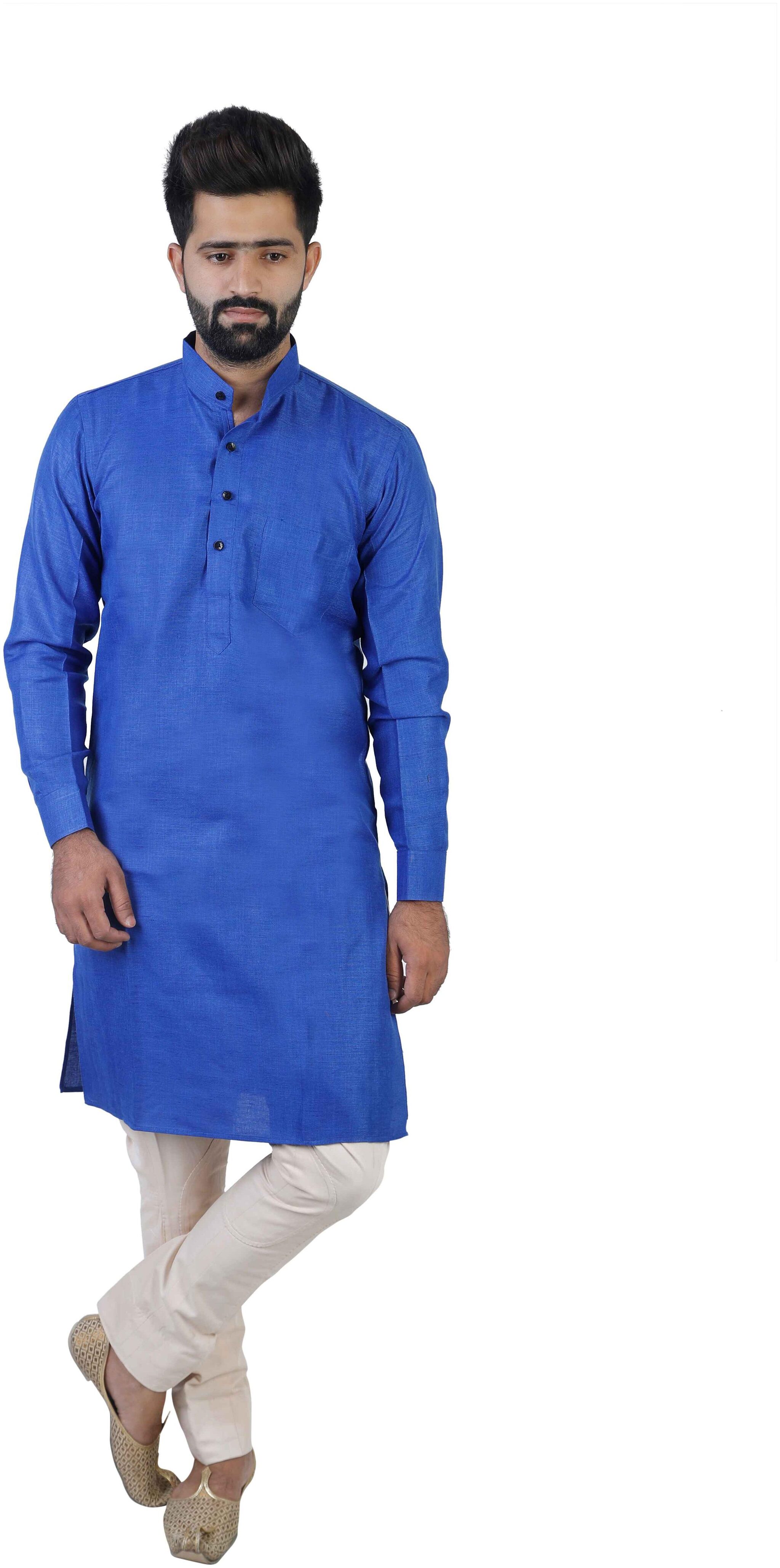 

Veera Paridhaan Men Blue Regular Fit Kurta