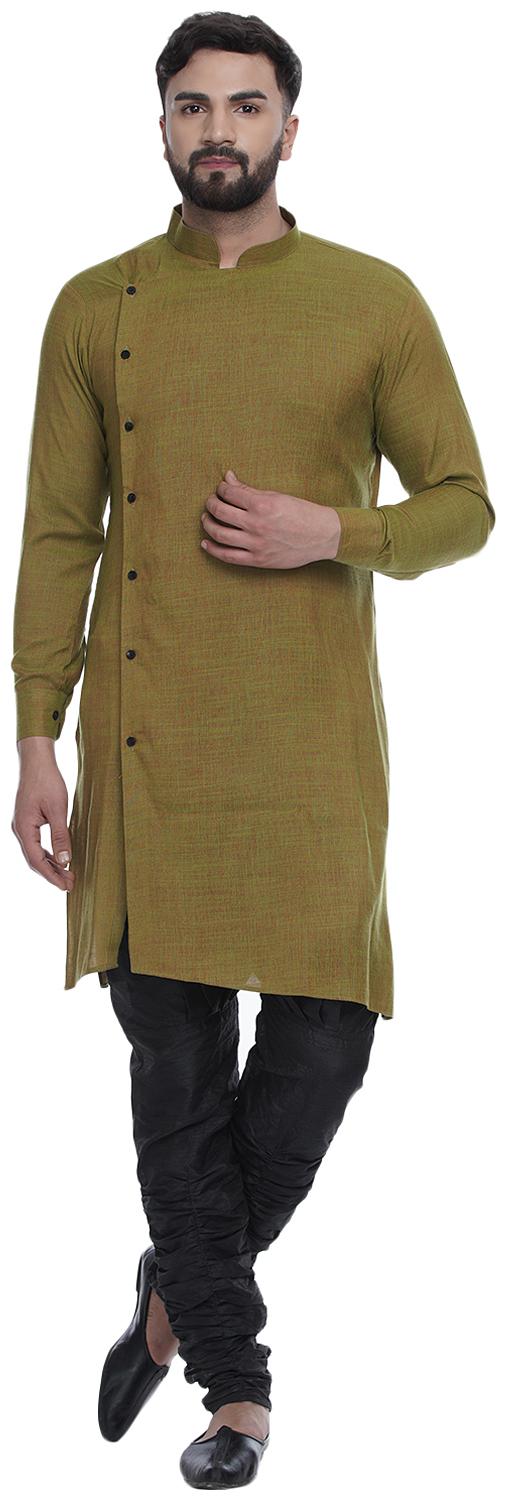

Veera Paridhaan Men Green Regular Fit Kurta
