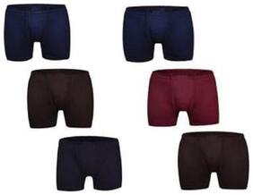 VEE SAA Solid Trunks - Assorted ,Pack Of 6